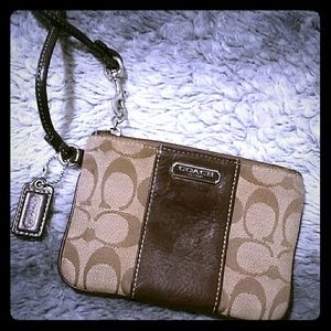 Small Coach wristlet